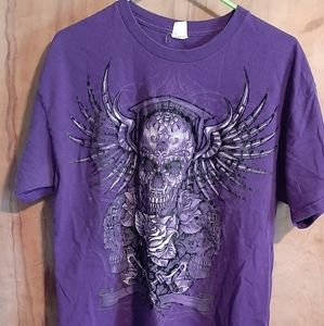 Men's or Women's Skull T-Shirt Size Large